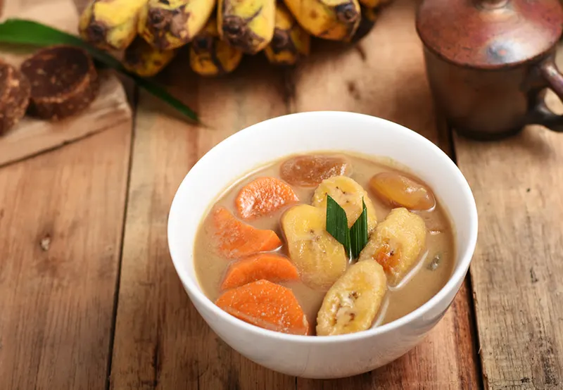 Chè chuối nước cốt dừa thơm béo dễ ăn