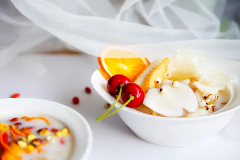Chè có nước cốt dừa rất là ngon