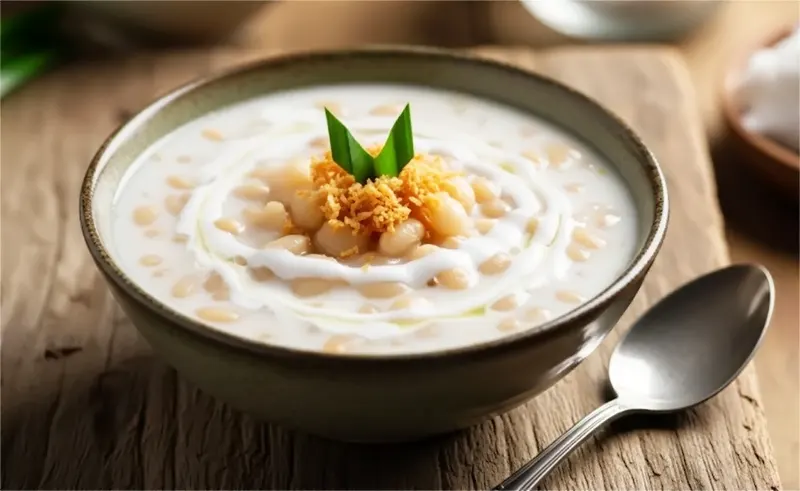 Nấu chè bằng nước cốt dừa nguyên chất