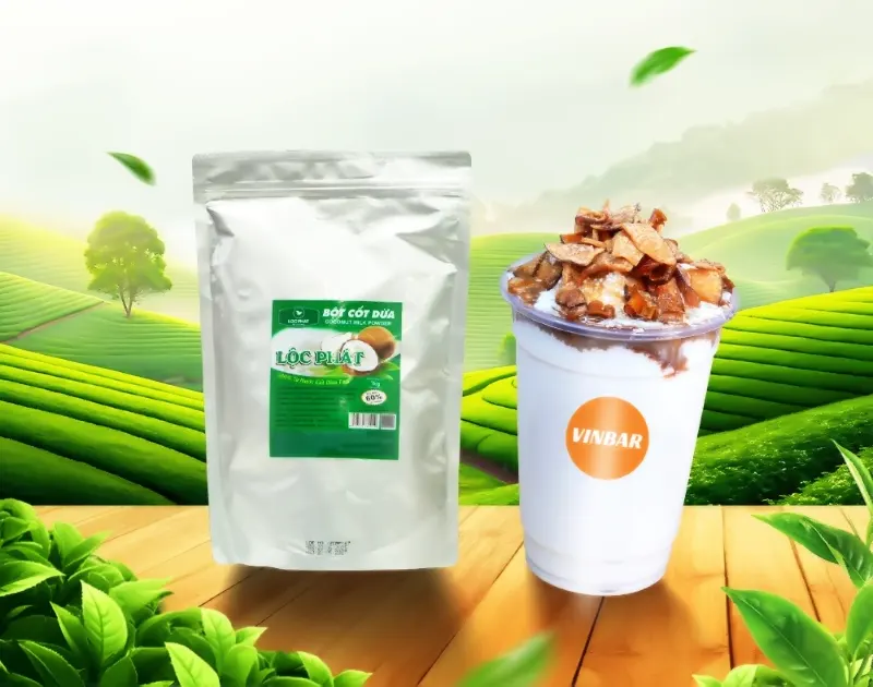 Nước cốt dừa nguyên chất đóng gói