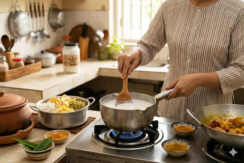 Nước cốt dừa bị đông có dùng được không? Cách nhận biết còn dùng được