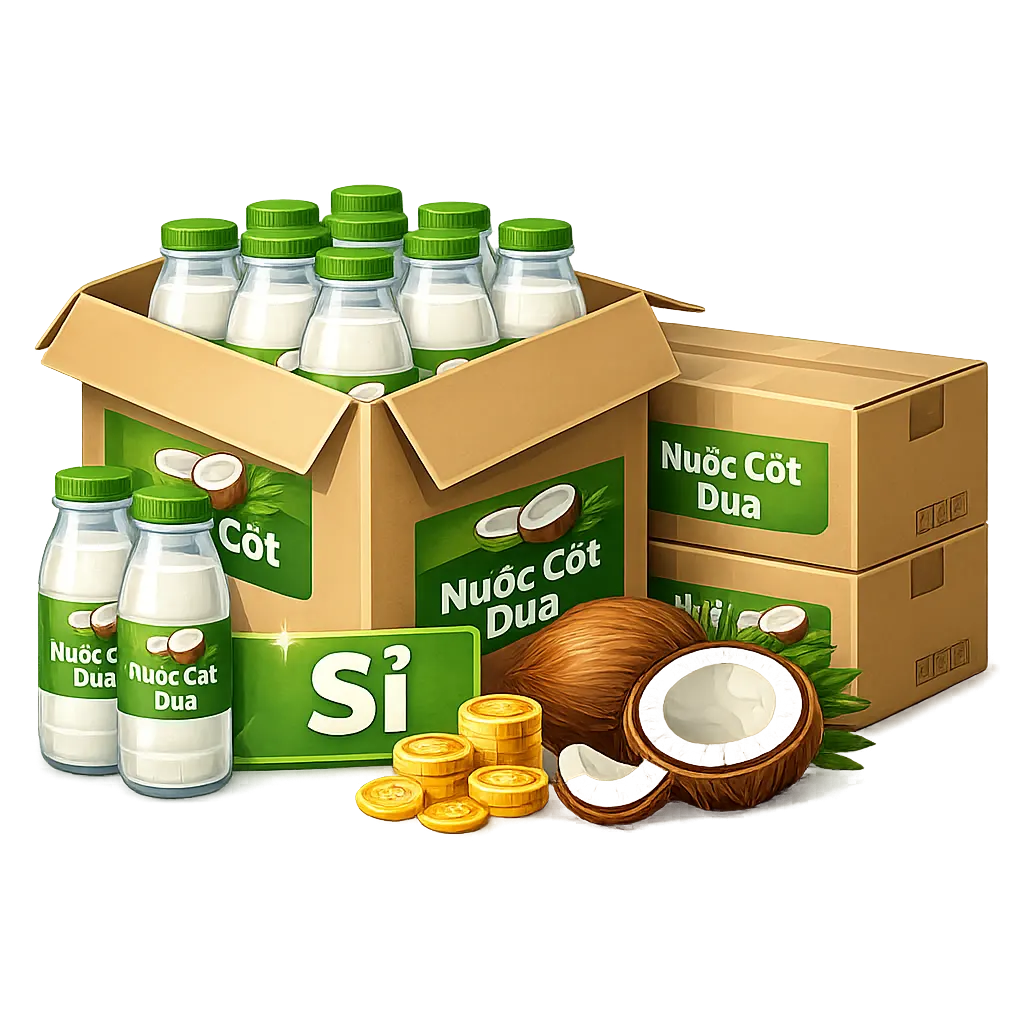 Sỉ nước cốt dừa giá tốt