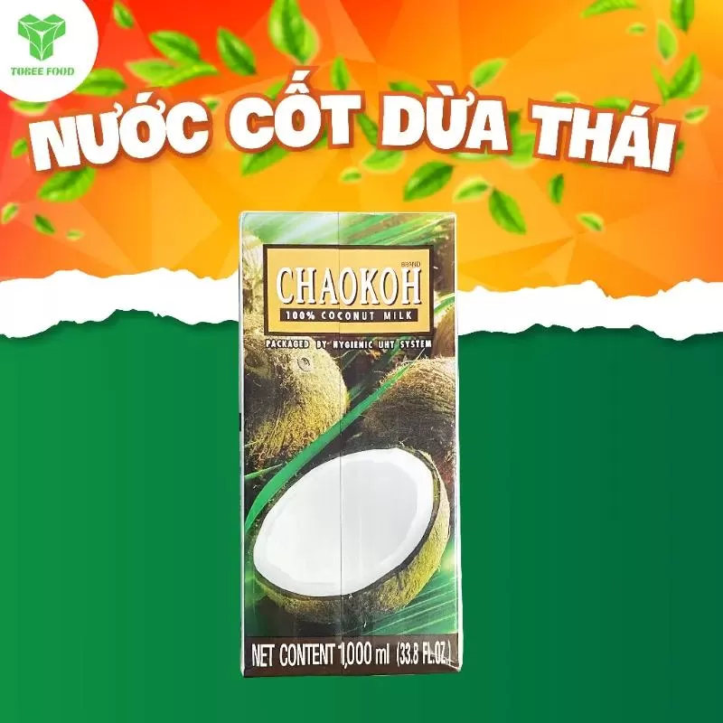 Nước cốt dừa đóng hộp Chaokoh